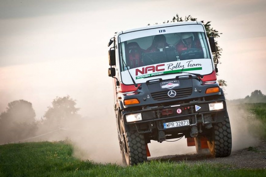 Unimog U400 NAC Rally Team – gotowy na wszystko
