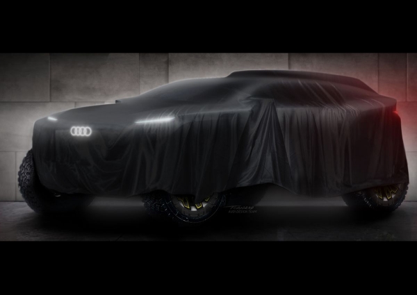 Fabryczne Audi na starcie rajdu Dakar 2022
