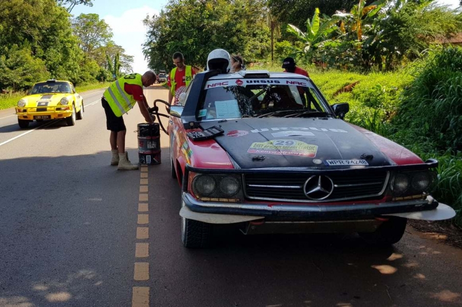 Morderczy maraton – załoga NAC Rally Team awansuje w klasyfikacji East African Safari Classic Rally