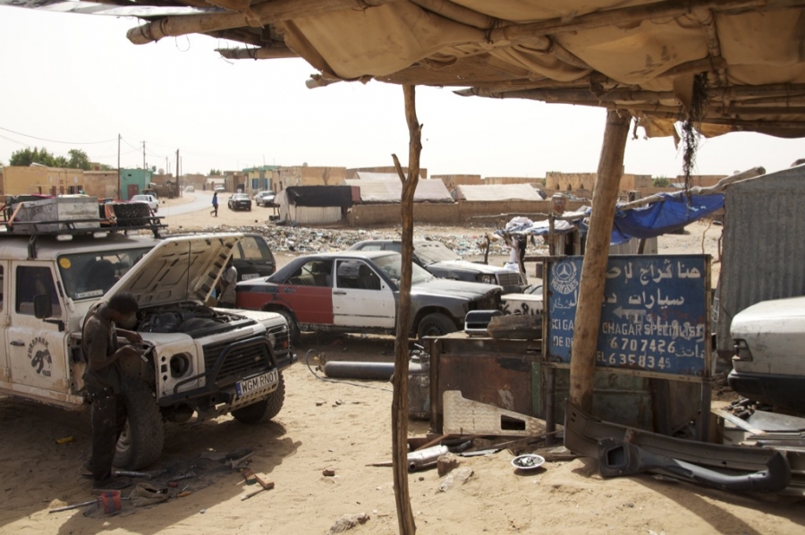 Kierunek Mali – część III – wizyta w serwisie blacharsko-lakierniczym